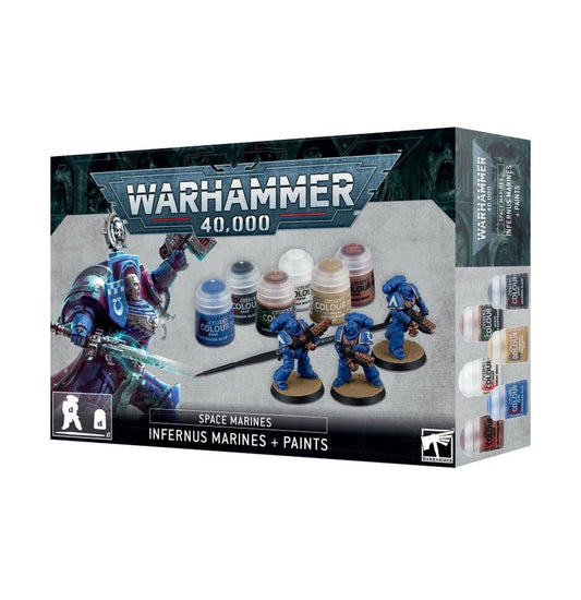 Warhammer: 40K - Space Marines  Infernus Marines and Paints (10th ed.)