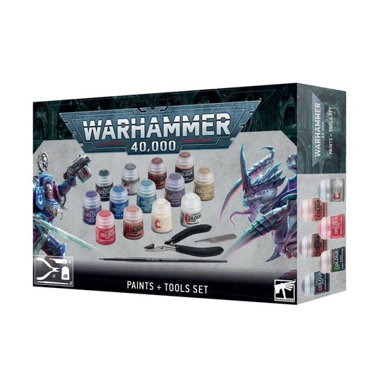 Warhammer: 40K - Warhammer 40,000 Paints and Tools Set