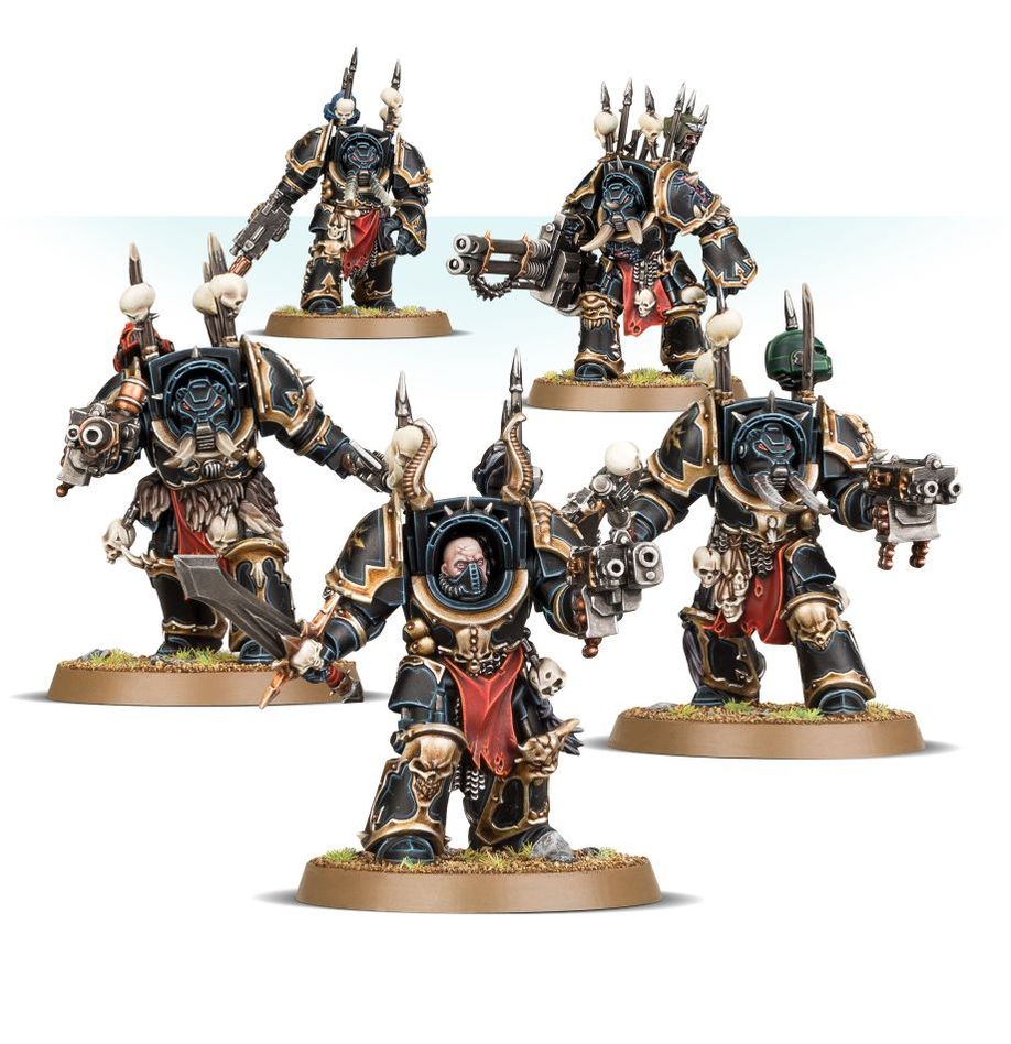 Warhammer: 40K - Chaos Space Marines Chaos Terminator Squad