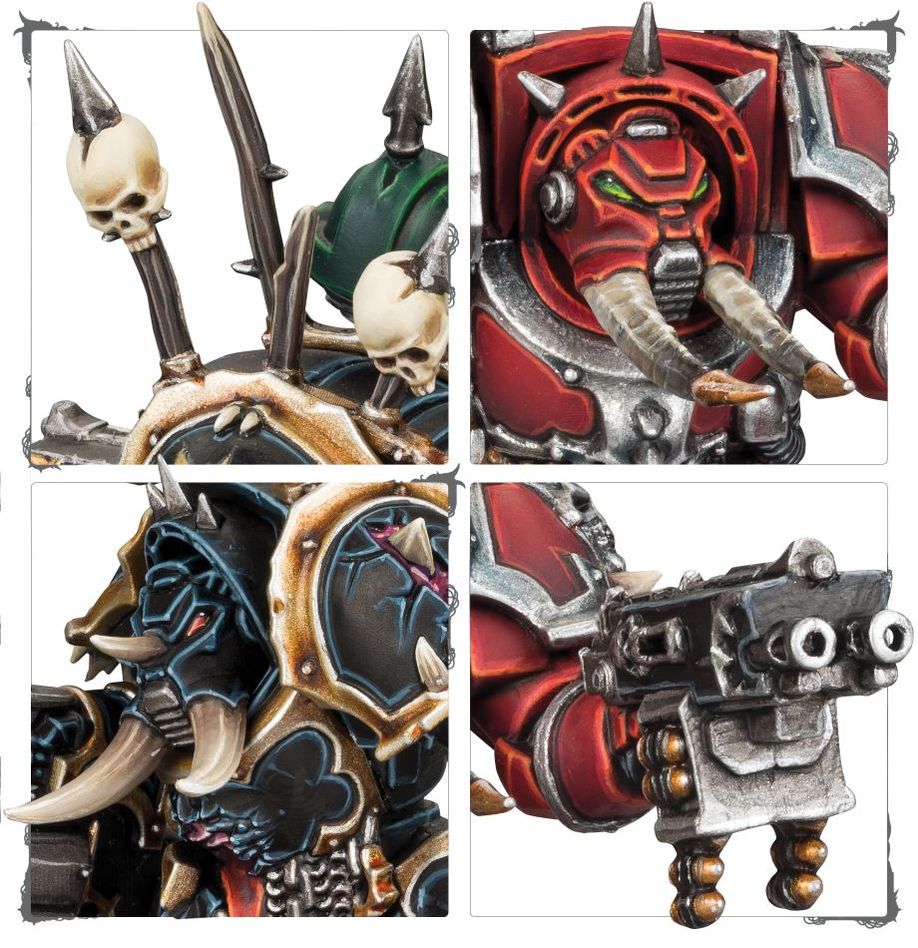 Warhammer: 40K - Chaos Space Marines Chaos Terminator Squad