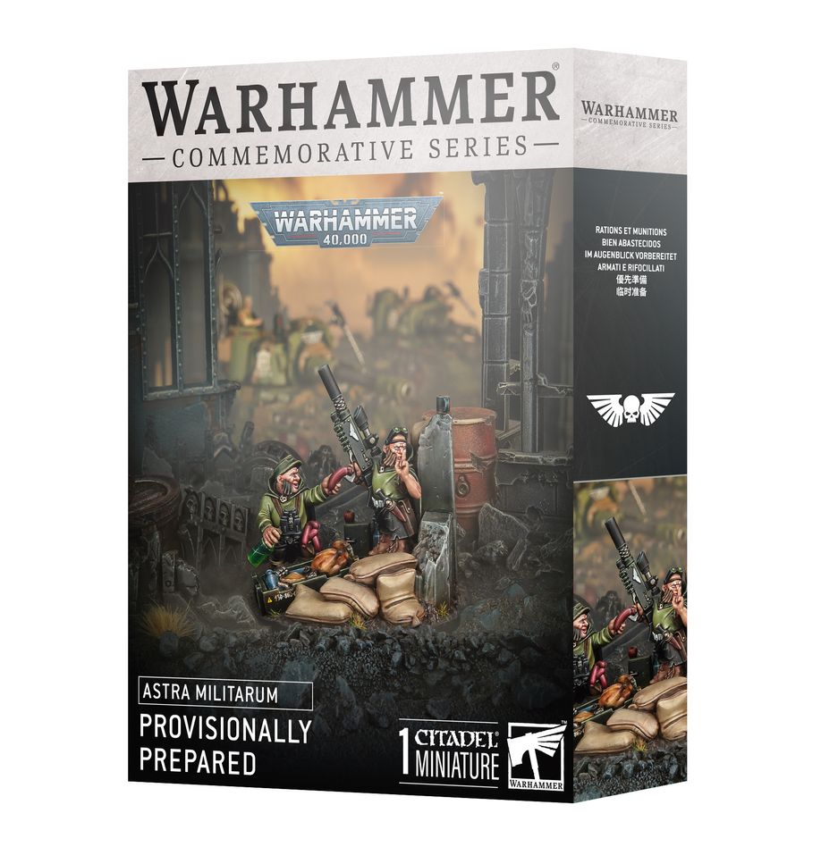 Warhammer: 40K - Commemorative Series - Astra Militarum Provisionally Armed