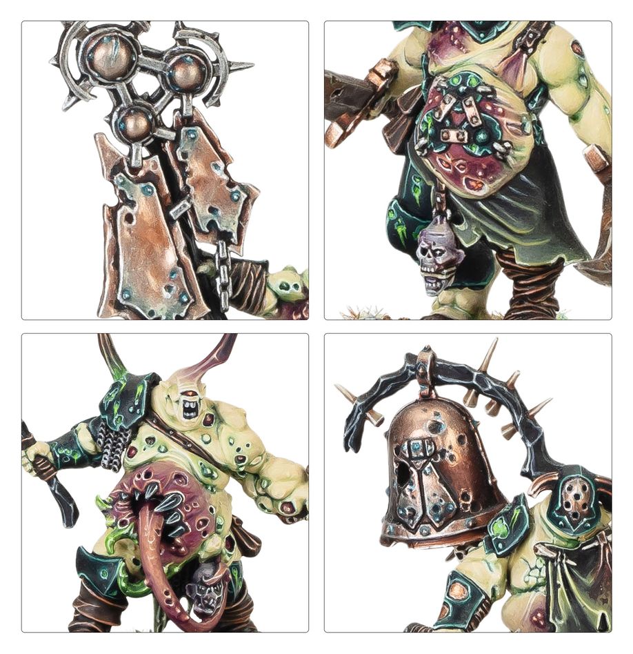 Warhammer: Age of Sigmar - Maggotkin of Nurgle Battleforce (2024) Shudderblight Cyst