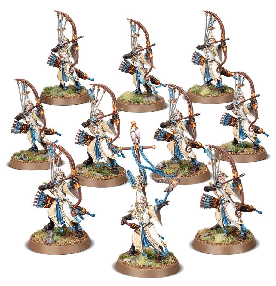 Warhammer: Age of Sigmar - Lumineth Realm - Lords Vanari Auralan Sentinels