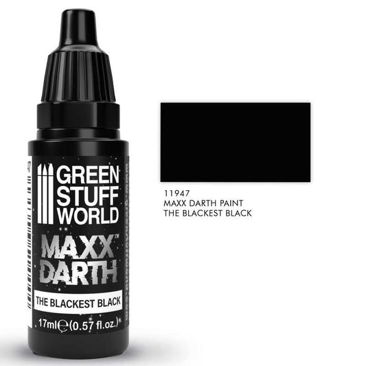 Paint: Green Stuff World: Maxx Darth Black Paint