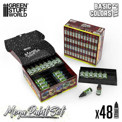 Paint: Green Stuff World (Set) - Mega Paint Set Vol 2